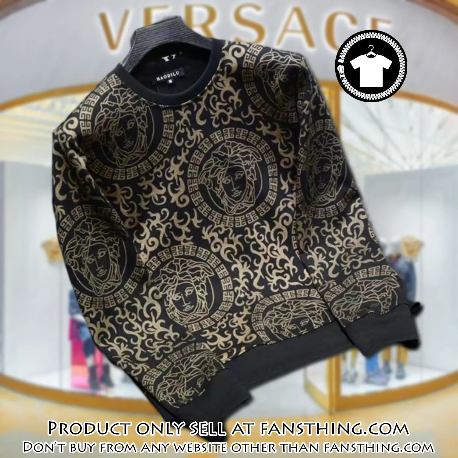 Versace luxury ugly sweater for winter lzu1410 fst0428100